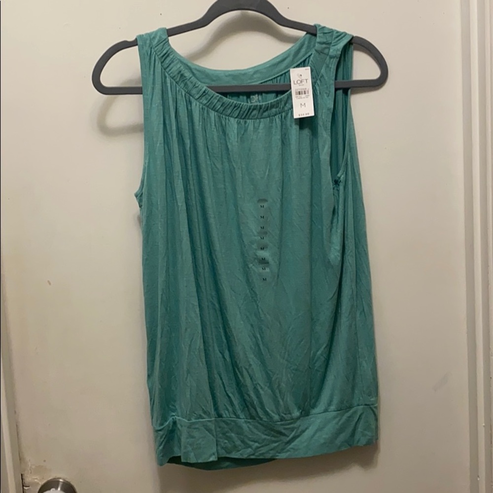 Turquoise blouse